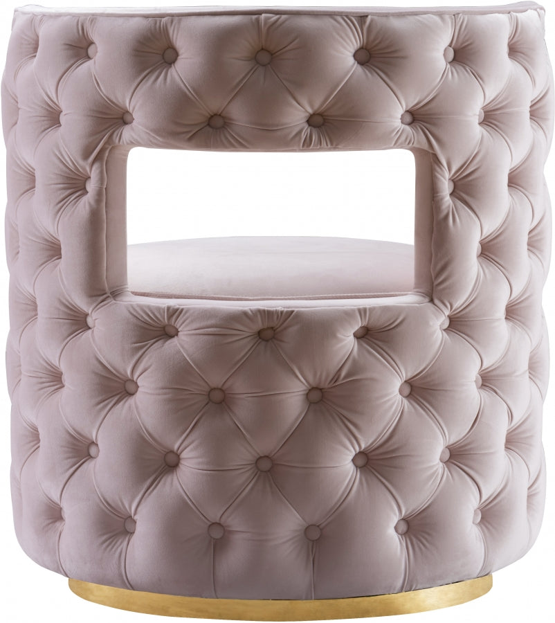Chaise d'appoint Théo en velours