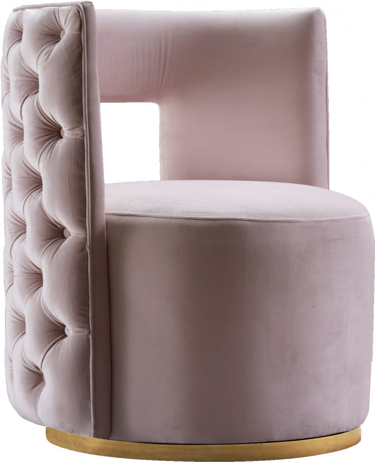 Chaise d'appoint Théo en velours