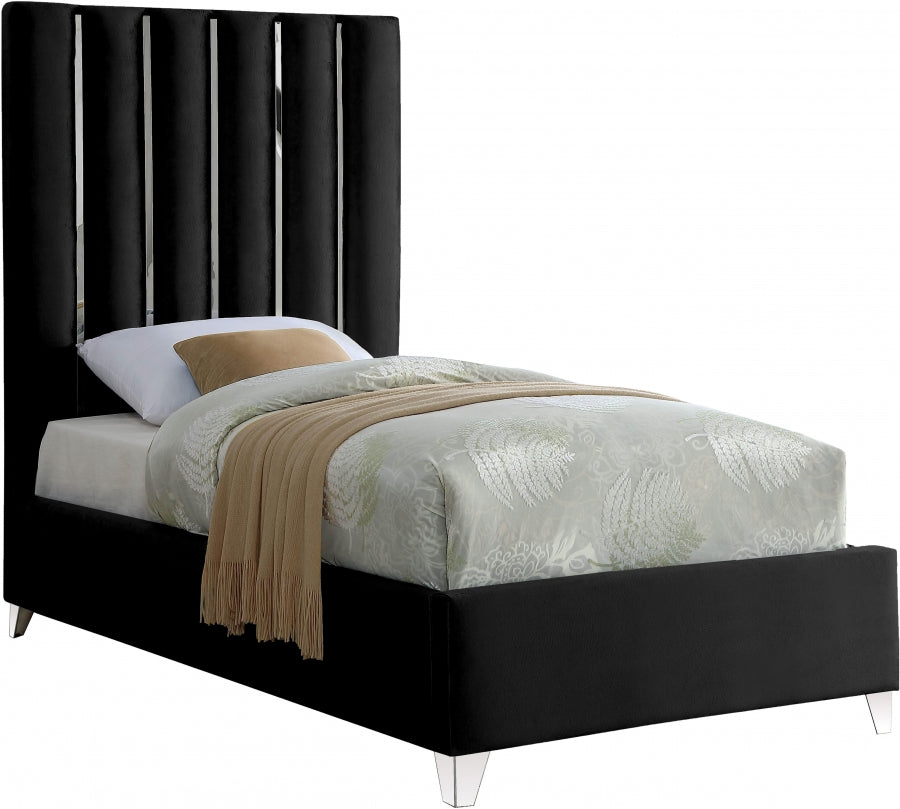 Lit en velours Enzo