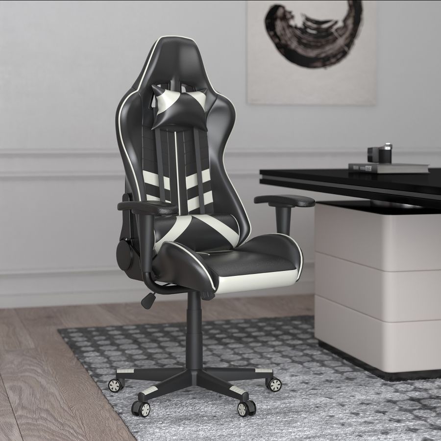 Chaise de bureau à domicile Blade en gris
