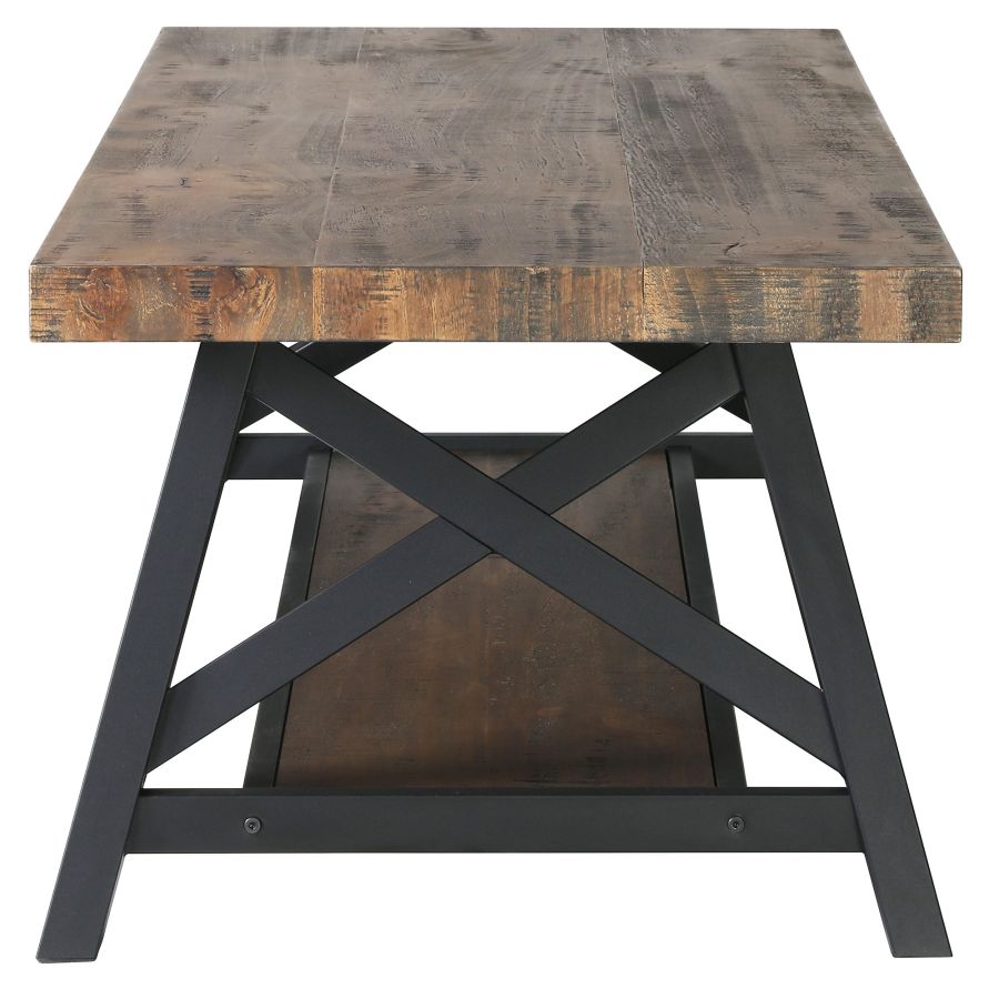 Table basse Langport en chêne rustique