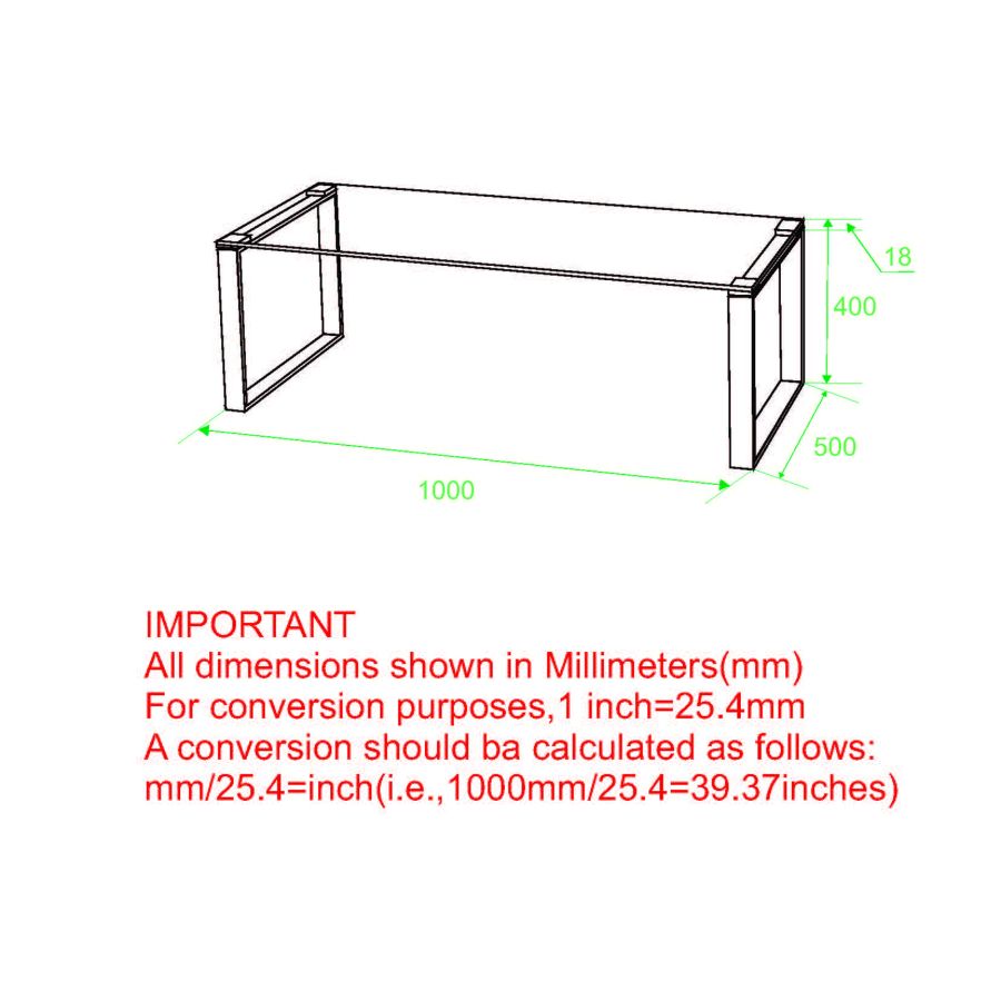 Table basse Zevon en argent