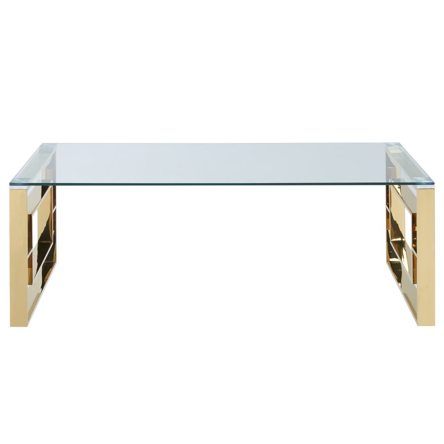 Table basse Eros en or