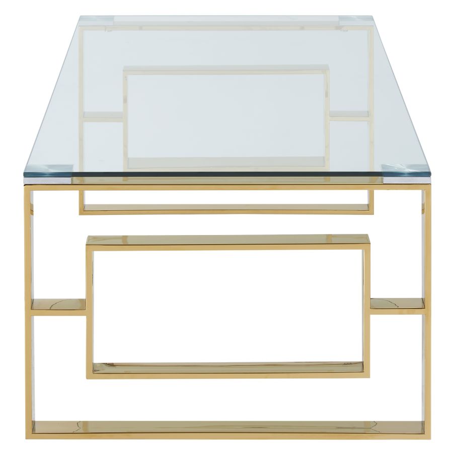 Table basse Eros en or