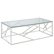 Table Basse Juniper en Argent