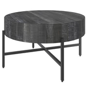 Table basse ronde Blox en gris