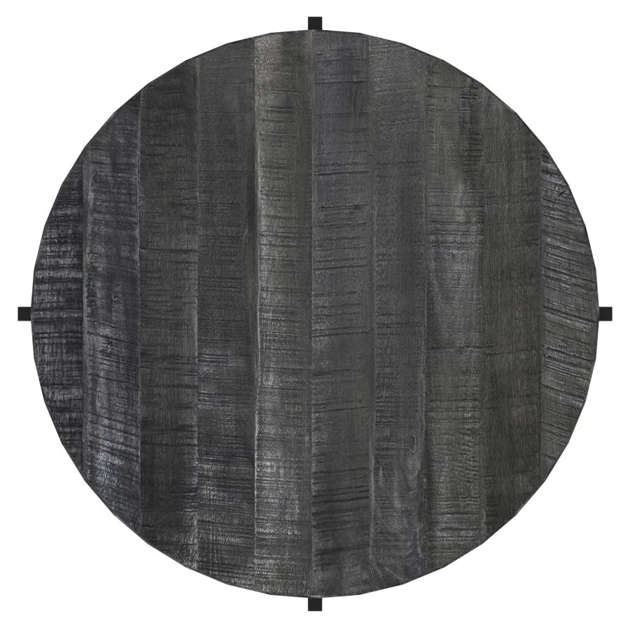 Table basse ronde Blox en gris