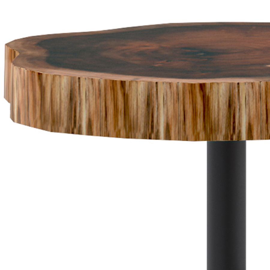 Table basse trépied Anika en naturel