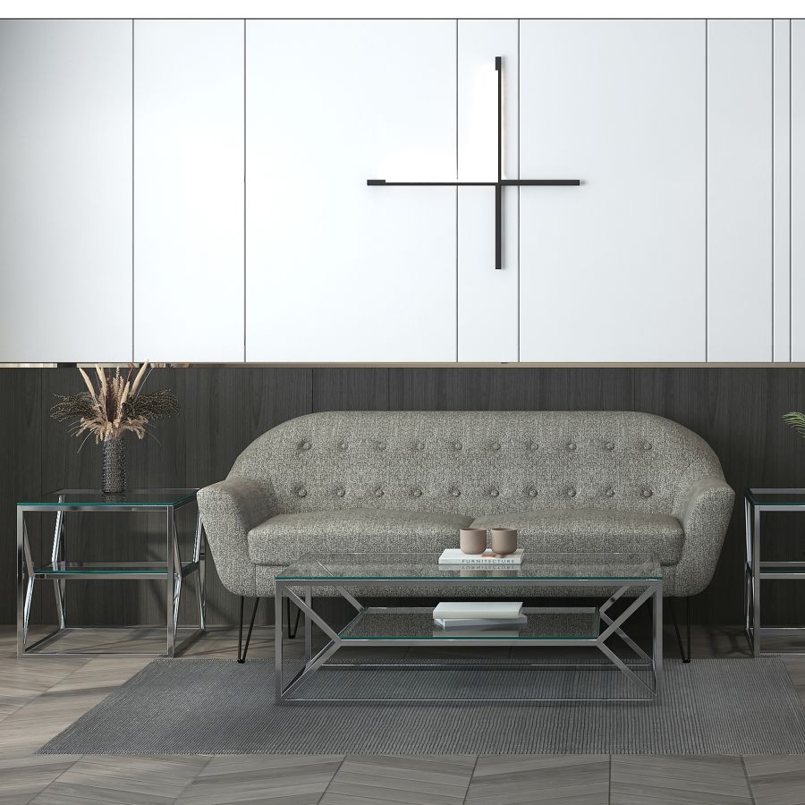 Table Basse Dragor en Argent