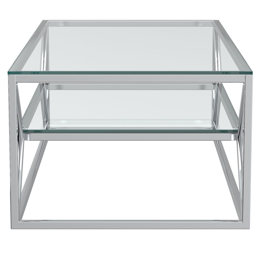 Table Basse Dragor en Argent