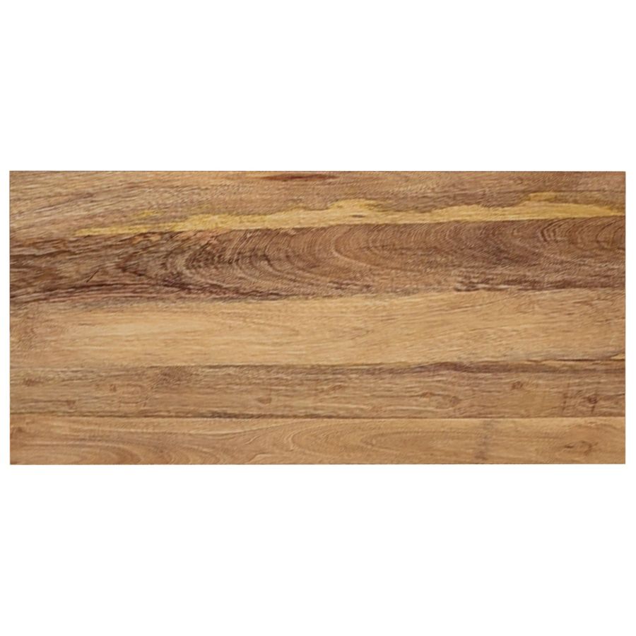 Table basse Zivah en or naturel et vieilli
