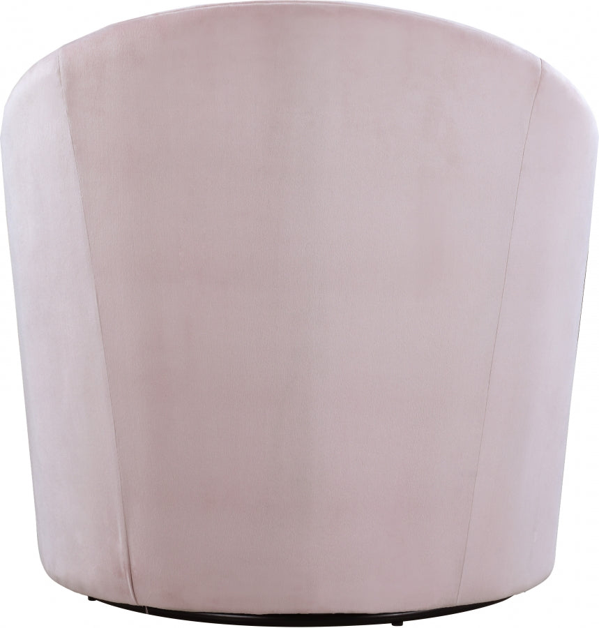 Chaise d'appoint en velours Alessio