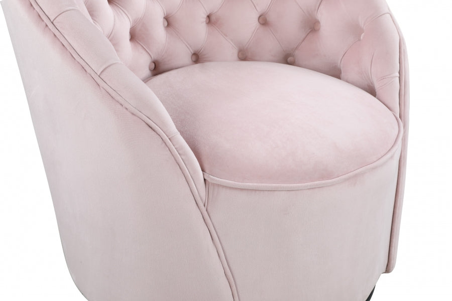 Chaise d'appoint en velours Alessio