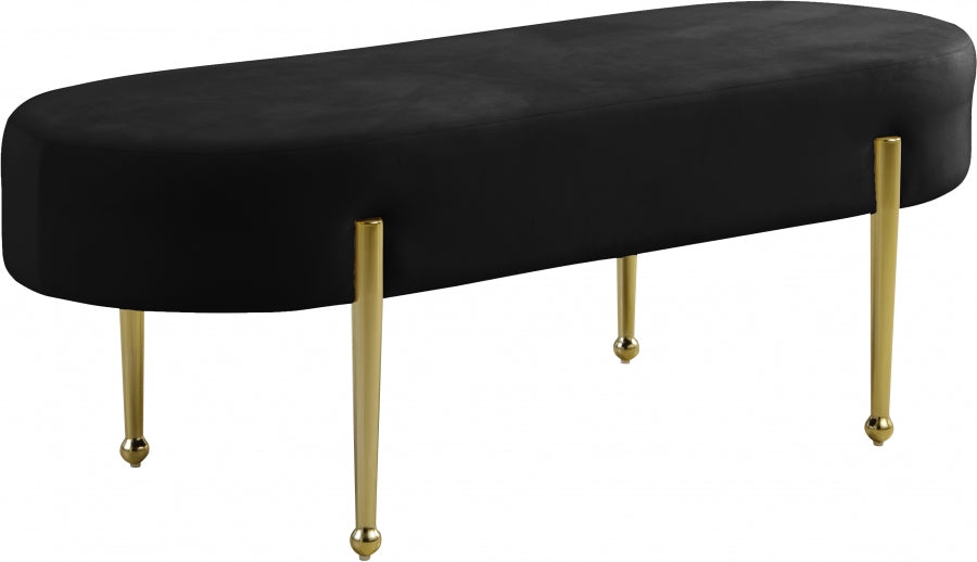 Banc en velours Gia