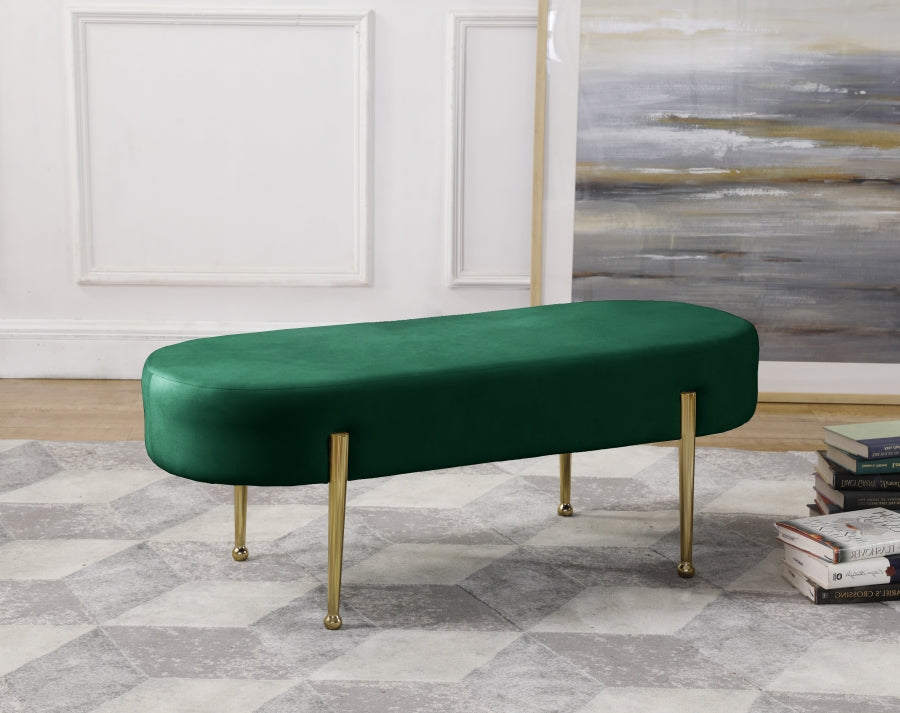 Banc en velours Gia
