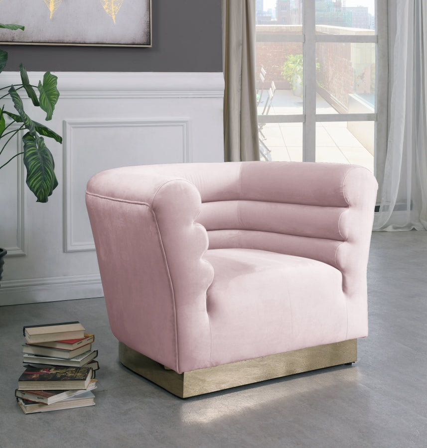 Méridienne en velours Bellini