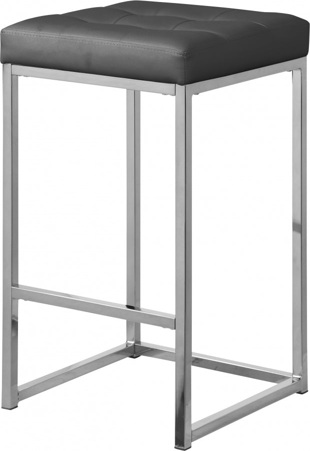 Tabouret de comptoir en similicuir Nicola
