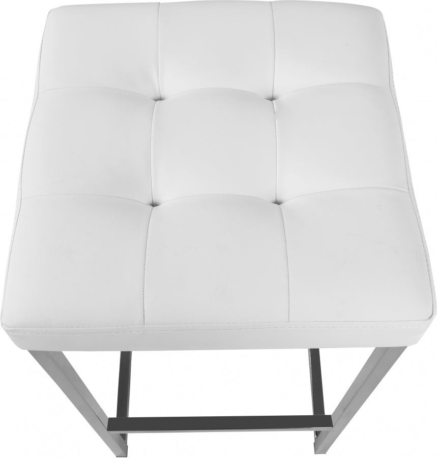 Tabouret de comptoir en similicuir Nicola