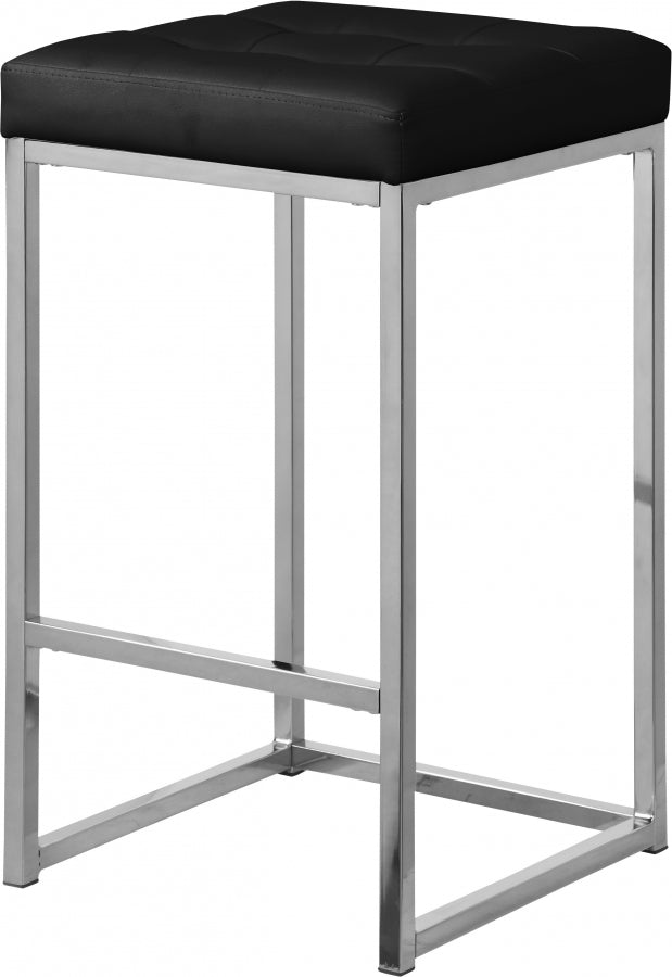 Tabouret de comptoir en similicuir Nicola