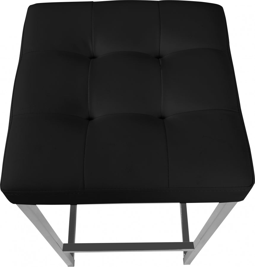 Tabouret de comptoir en similicuir Nicola