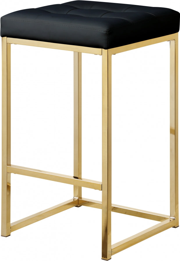 Tabouret de comptoir en similicuir Nicola