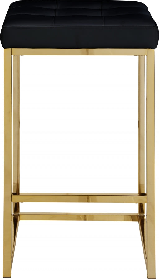 Tabouret de comptoir en similicuir Nicola