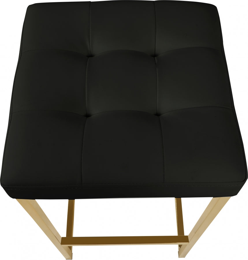 Tabouret de comptoir en similicuir Nicola