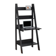 BUREAU D'ORDINATEUR - 61"H / STYLE ÉCHELLE ESPRESSO 