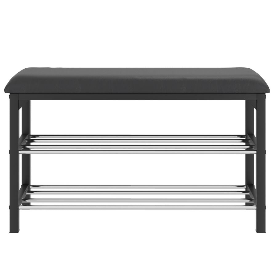 Banc à 2 niveaux Foster en noir