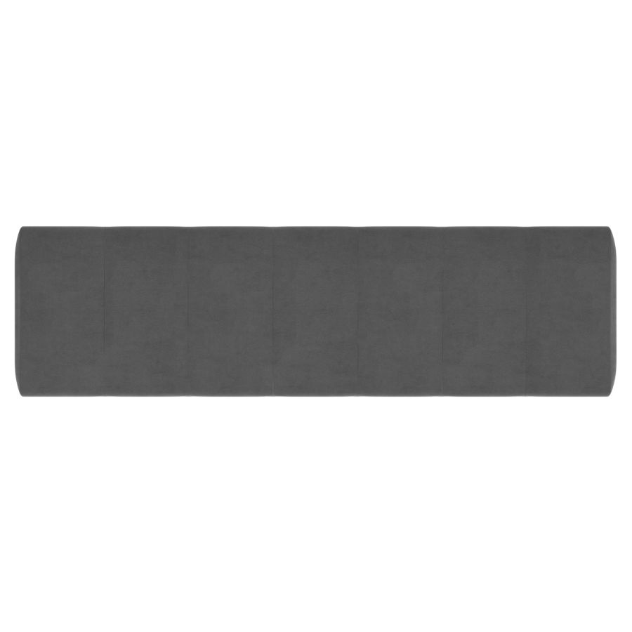 Pouf de rangement Esna en gris 