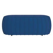 Pouf Gayle en bleu marine