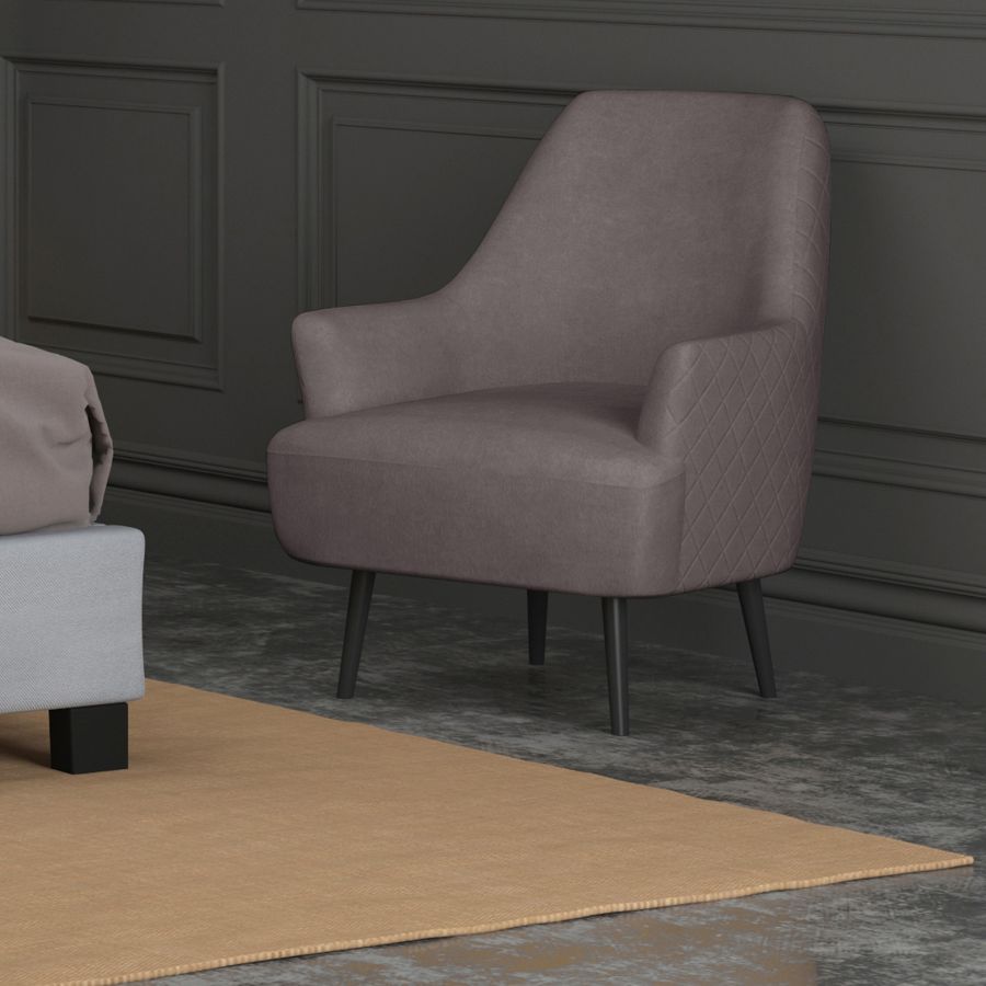 Chaise d'appoint Nomi en gris