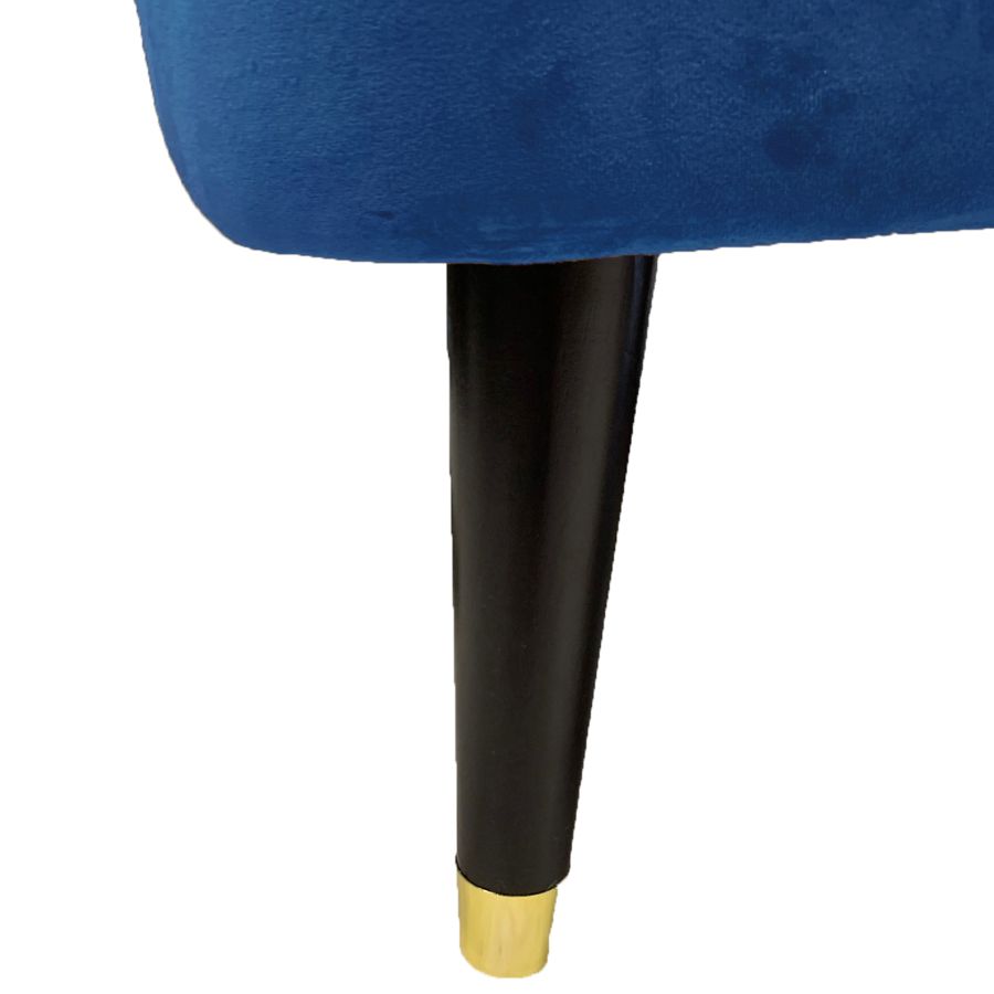Chaise d'appoint Ezra en bleu