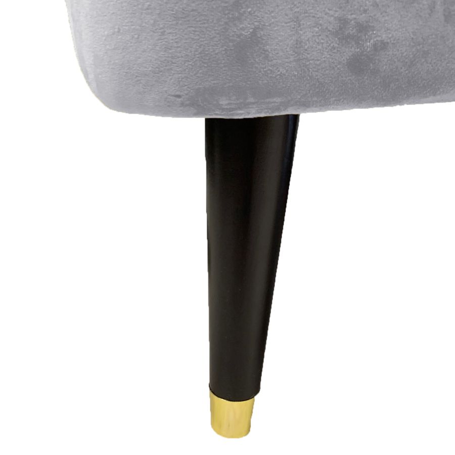 Chaise d'appoint Ezra en gris
