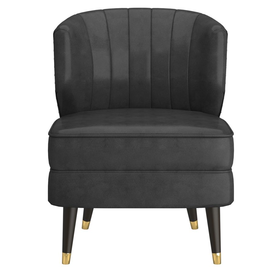 Chaise d'appoint Kyrie en gris