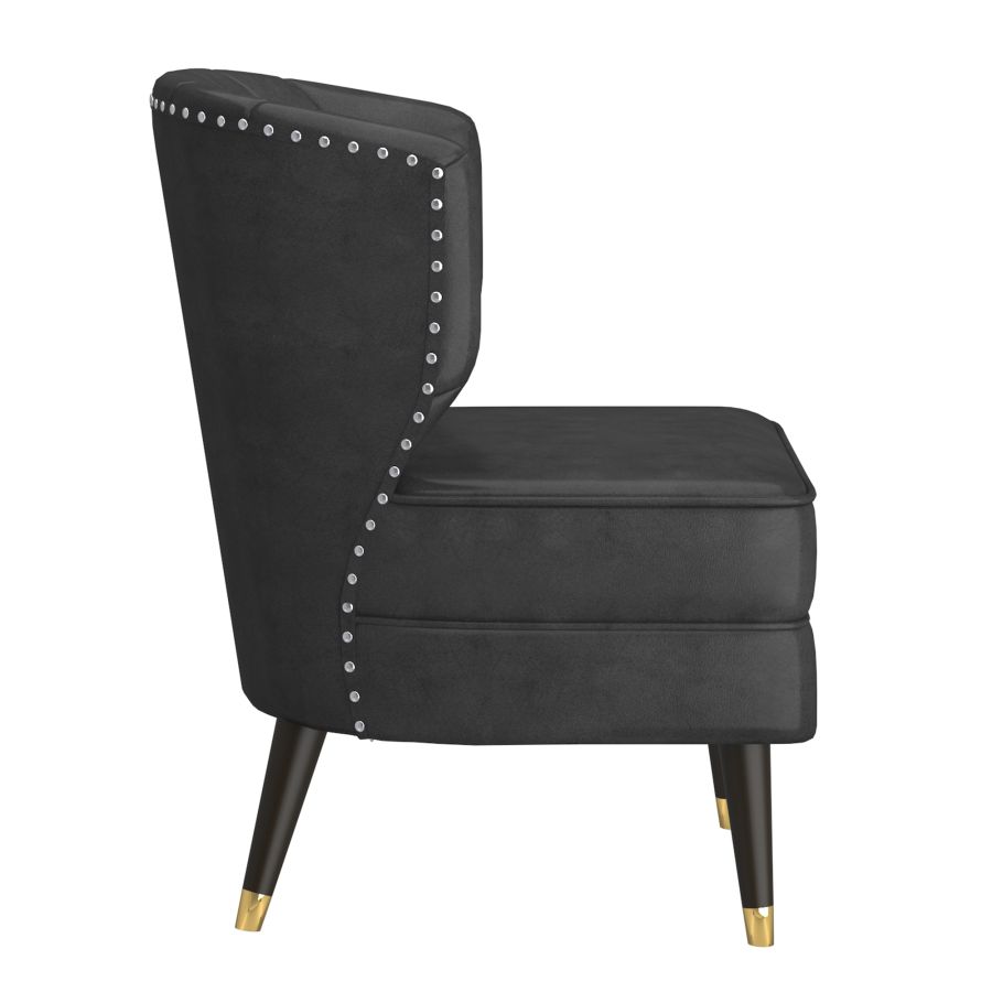 Chaise d'appoint Kyrie en gris