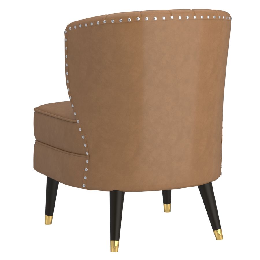 Chaise d'appoint Kyrie en selle