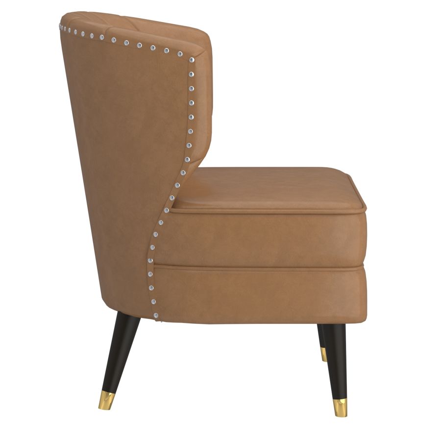 Chaise d'appoint Kyrie en selle