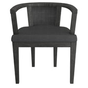 Chaise d'appoint Odin en charbon de bois