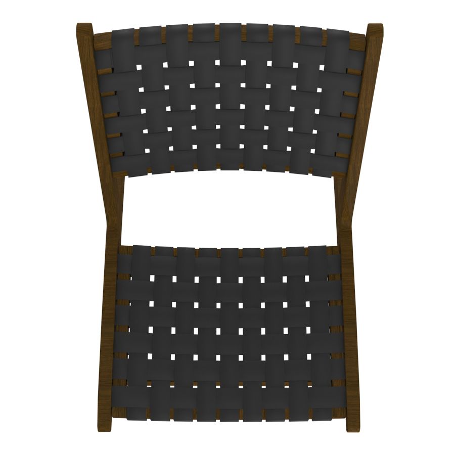 Chaise d'appoint Cyrus en gris avec cadre en noyer