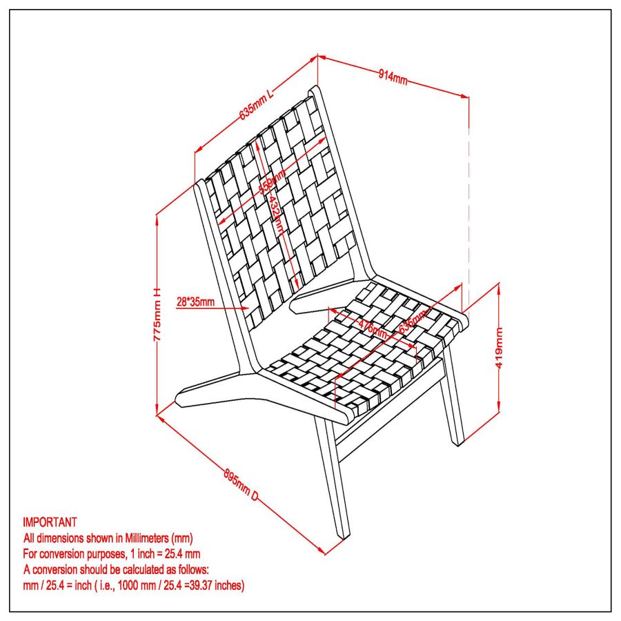 Chaise d'appoint Cyrus en gris avec cadre en noyer