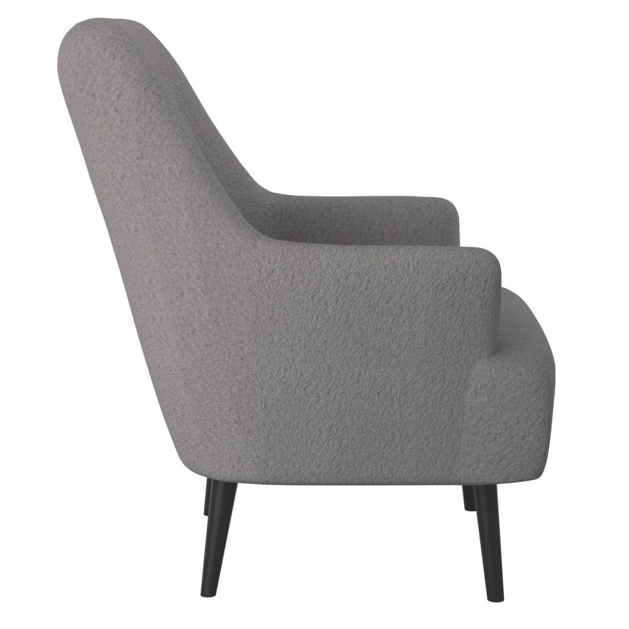 Chaise d'appoint Zoey en gris