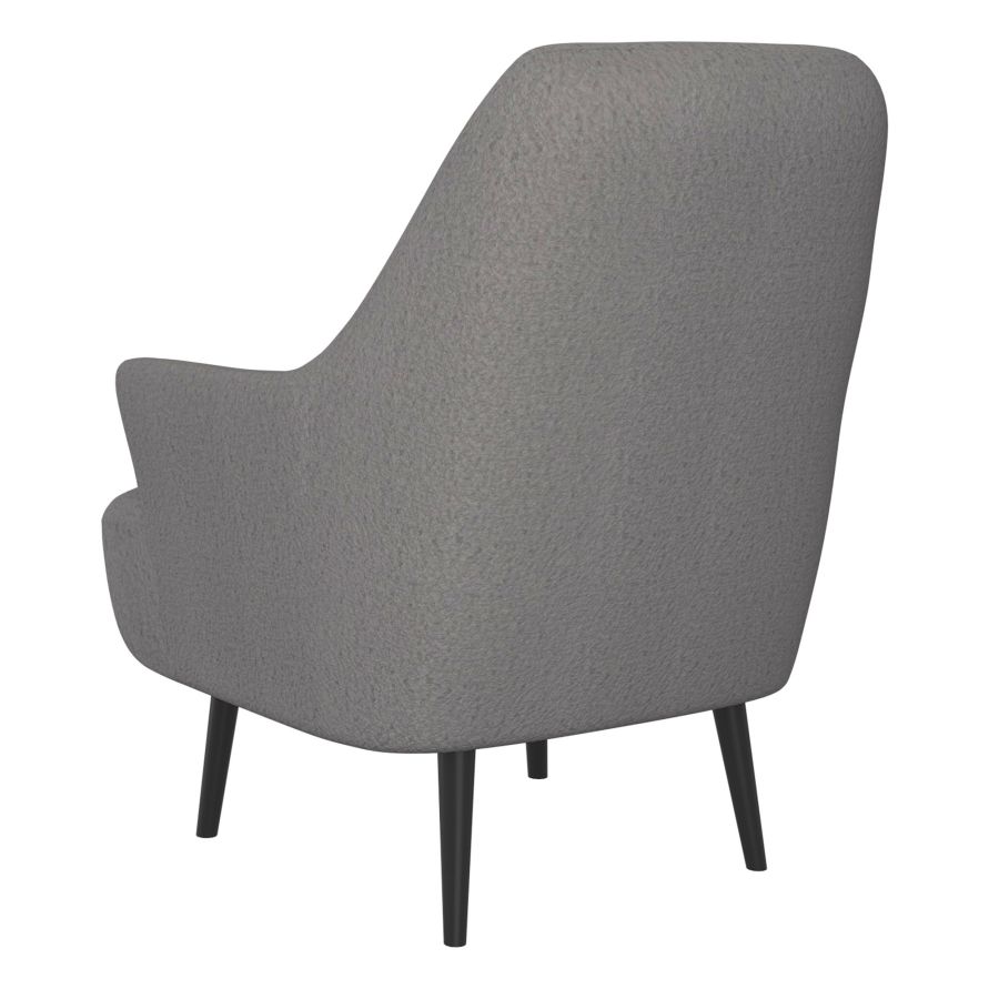 Chaise d'appoint Zoey en gris