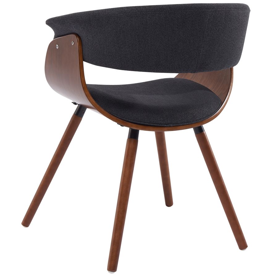 Chaise d'appoint/de salle à manger Holt en anthracite