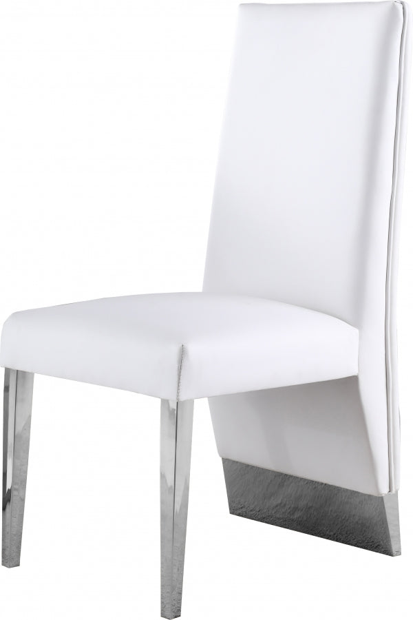 Chaise de salle à manger en similicuir Porsha