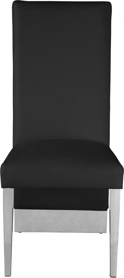 Chaise de salle à manger en similicuir Porsha