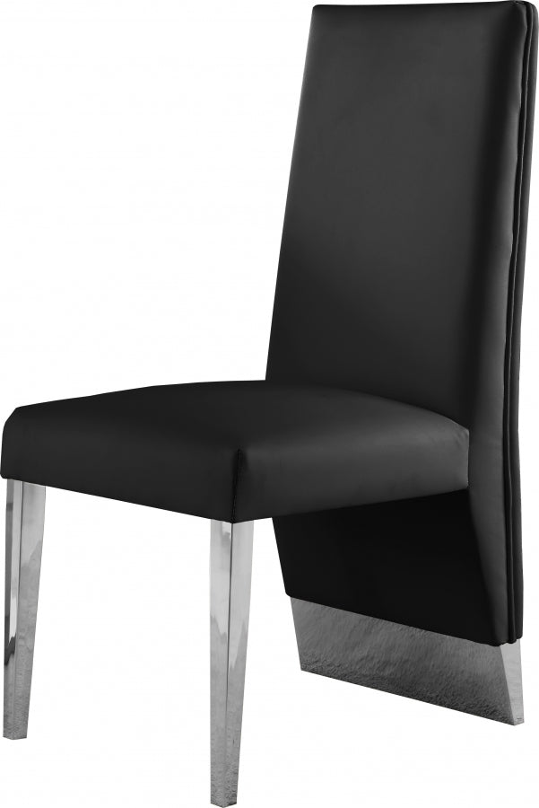 Chaise de salle à manger en similicuir Porsha