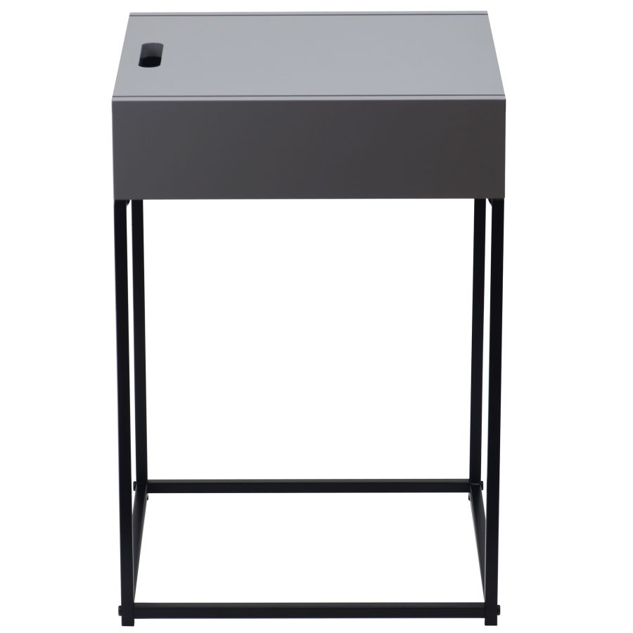 Table d'appoint Eryk en gris