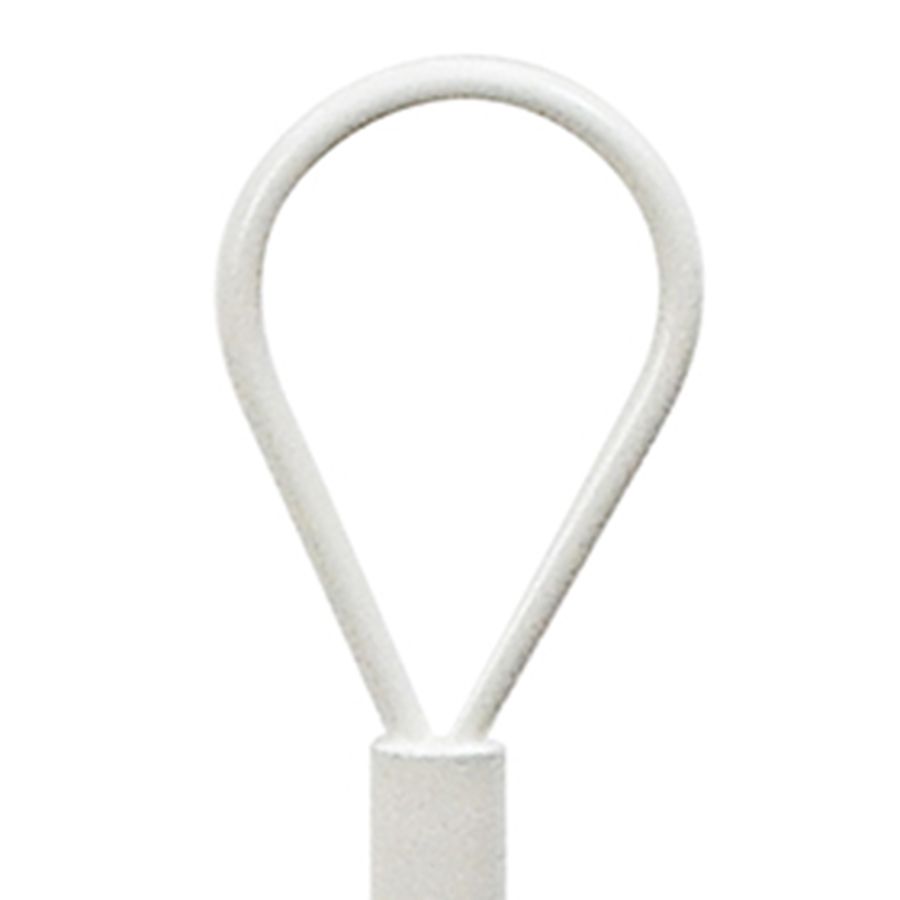 Table d'appoint Félix en taupe/blanc cassé