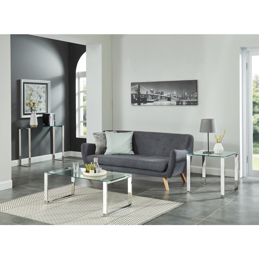 Table d'appoint Zevon en argent